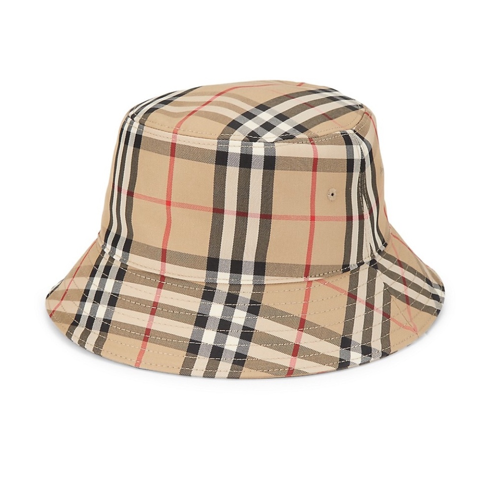Burberry Panel Archive Check Bucket Hat